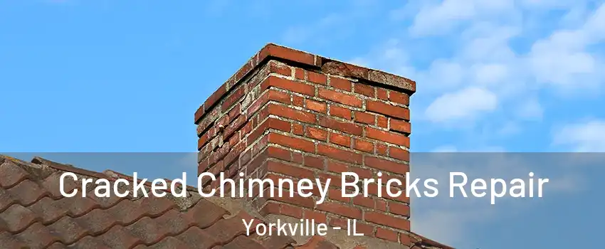  Cracked Chimney Bricks Repair Yorkville - IL