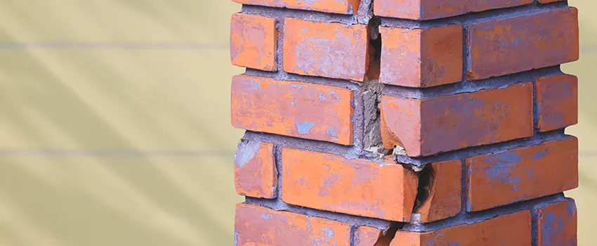 Broken Chimney Bricks Repair Services in Yorkville, IL