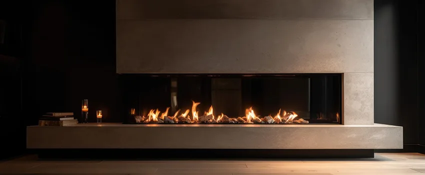 Gas Fireplace Ember Bed Design Services in Yorkville, Illinois