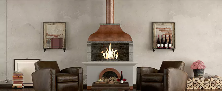 Thelin Hearth Products Providence Pellet Insert Fireplace Installation in Yorkville, IL