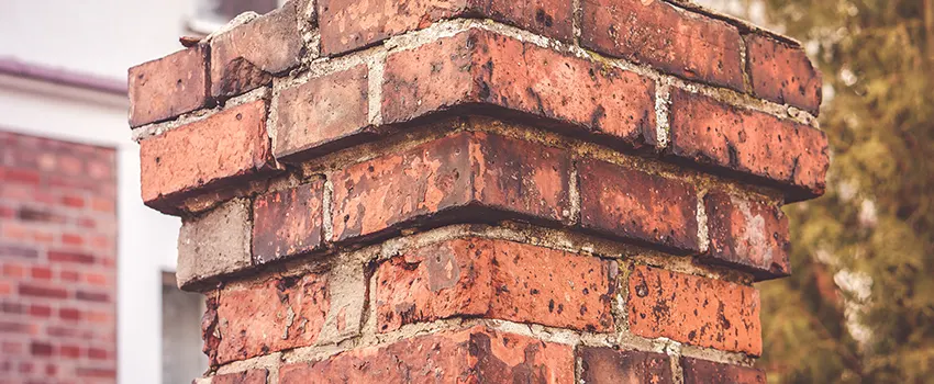 Cracked Chimney Bricks Repair Cost in Yorkville, Illinois